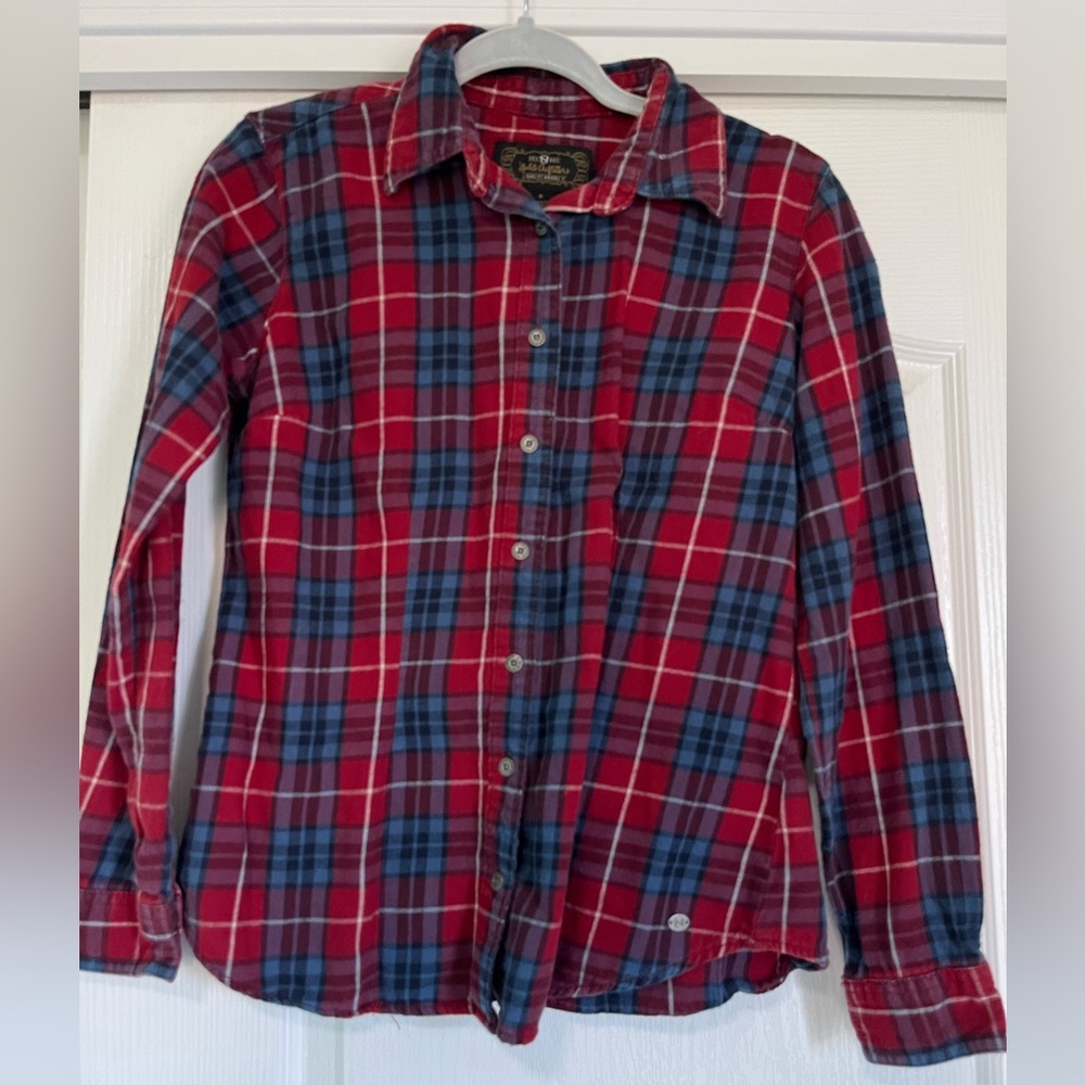 Red flannel button up